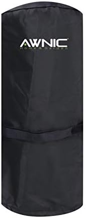 Awnic Housse de protection contre les intempéries pour chauffage de terrasse Enders Polo 2.0 - Étanche - Ronde - 50 x 120 cm