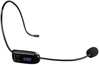 Amplificateur de voix portable avec micro casque fm 10W batterie rechargeable 2000mah mini ampli pa système de sonorisation amplificateur vocal puissant pour enseignants, yoga, guides touristiques – Image 5