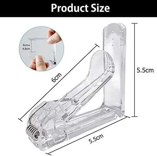 Pince à Nappe Transparent,Pince Nappe Plastique,20 Pcs Clip Nappe Table RéGlable pour FêTe à La Maison,Parties,Pique-Niques, FêTe, Mariage,Restaurant n,Parties,Pique-Niques, FêTe, Mariage,Restaurant – Image 2