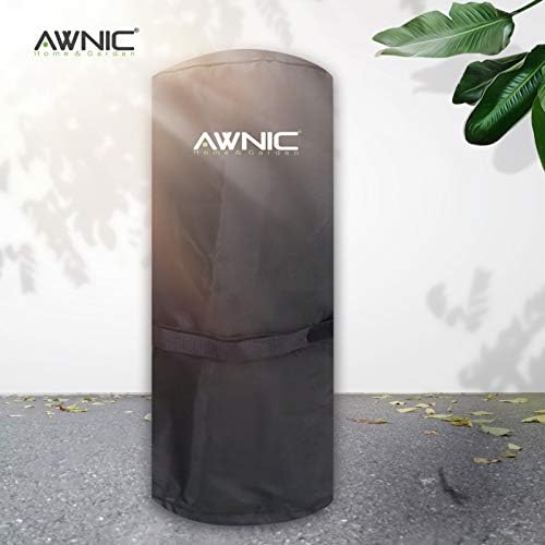 Awnic Housse de protection contre les intempéries pour chauffage de terrasse Enders Polo 2.0 - Étanche - Ronde - 50 x 120 cm – Image 2
