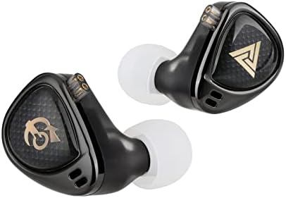 QKZ x HBB Khan 2DD Contrôleur Dynamique HiFi Intra-Auriculaire IEM, Coque Légère et Ergonomique Imprimée en 3D, Câble OFC Détachable 0,75 mm 2 Broches, Pour Audiophile, Musicien, DJ (avec micro) – Image 2