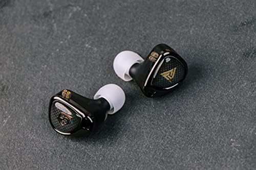 QKZ x HBB Khan 2DD Contrôleur Dynamique HiFi Intra-Auriculaire IEM, Coque Légère et Ergonomique Imprimée en 3D, Câble OFC Détachable 0,75 mm 2 Broches, Pour Audiophile, Musicien, DJ (avec micro) – Image 7