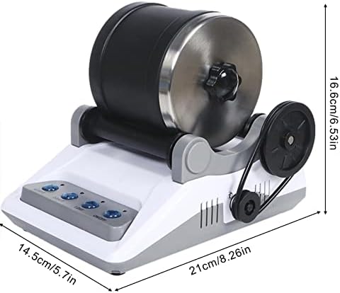 TLM Toys gobelet Polissage Roche | polisseuse Professionnelle Durable pour Pierre,Rock Tumbler Kit STEM Science Kit Bijoux Attaches, Géologie Hobby Jouet pour Adultes Enfants – Image 4