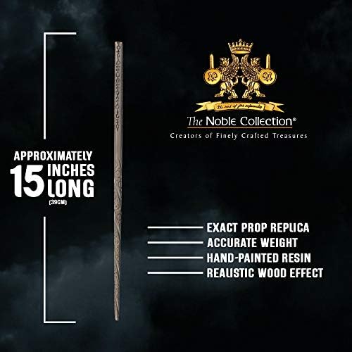 The Noble Collection Sirius Black Wand in Ollivanders Box 15.5 inch Sirius Black Wand with Original Ollivanders Wand Box - Harry Potter Film Set Movie Props Wands – Image 3
