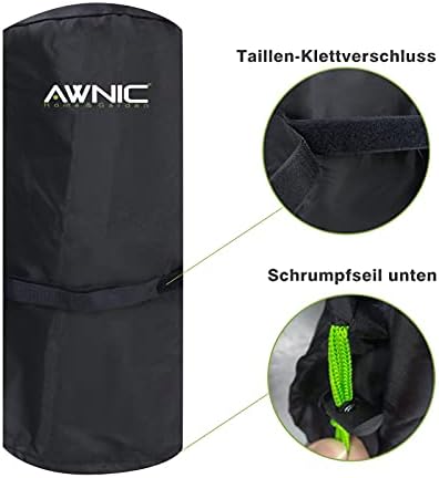 Awnic Housse de protection contre les intempéries pour chauffage de terrasse Enders Polo 2.0 - Étanche - Ronde - 50 x 120 cm – Image 5