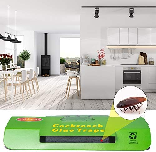 Fullsexy Piege Cafard 24 Pcs Anti Cafards Puissant Professionnel Pièges à Cafards Puissant Produit Anti Cafard Attrape Cafards – Image 5
