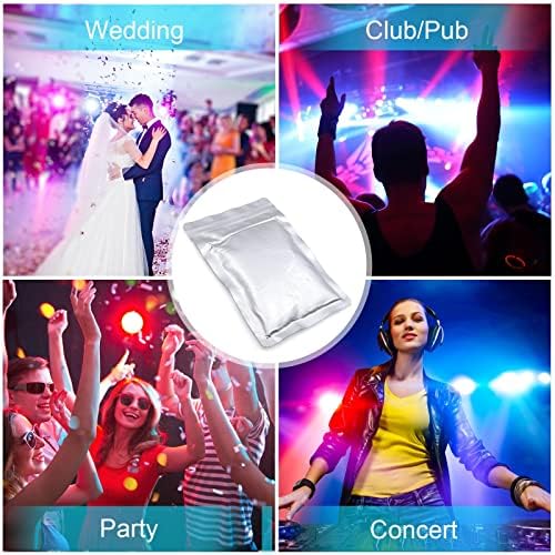 FODEXAZY 200g Stage Effect Machine Powder, Stage Equipment machine Spéciale Granulé Métal poudre Effet Hauteur 3-16 Pieds Fête de Mariage DJ Disco Stage Concert TV Show, 2 PCS – Image 4