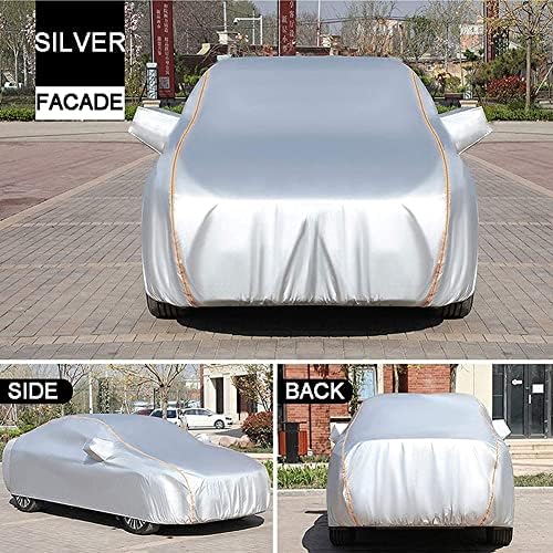 Bâche Voiture Exterieur Personnalisé pour Renault Wind(2011-2019) Housse de Voiture ImperméAble,Résistant à la Neige par Tous Les Temps, Coupe-Vent,Durable, et résistante aux Rayures – Image 2