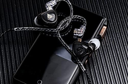 QKZ x HBB Khan 2DD Contrôleur Dynamique HiFi Intra-Auriculaire IEM, Coque Légère et Ergonomique Imprimée en 3D, Câble OFC Détachable 0,75 mm 2 Broches, Pour Audiophile, Musicien, DJ (avec micro) – Image 5