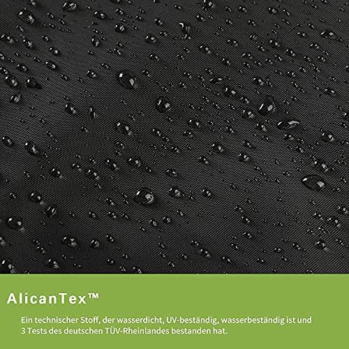 Awnic Housse de protection contre les intempéries pour chauffage de terrasse Enders Polo 2.0 - Étanche - Ronde - 50 x 120 cm – Image 6