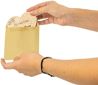 CONTRAXT Idée cadeau annonce grossesse oncle et tante. Tu vas etre oncle et tante Idee carte kit cadeau fête naissance futur oncle et tante annonce grossesse naissance (Oncles) – Image 5