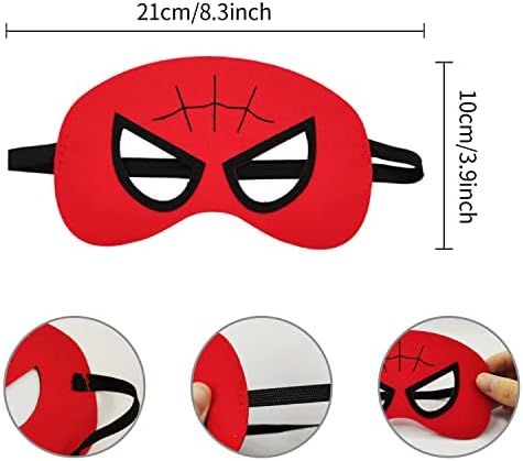 Goujfol Masque de Super Héros, 32 Pièces Cosplay Feutre Masque Enfant, Decoration Spiderman Anniversaire Deguisement, Super Heros Accessoires Noël Party Cadeaux Fete d'anniversaire – Image 3