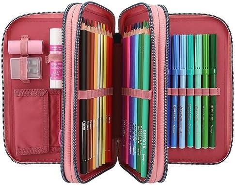 Depesche 12535 Miss Melody My Little Farm-Trousse 3 Crayons de Couleur, règle, Ciseaux, décorations en Broderie et Compartiment pour Cartes nominatives, Multicolore – Image 6