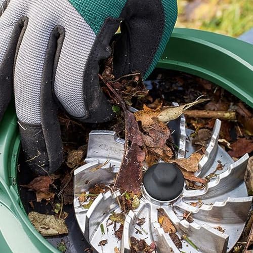 Bosch Home and Garden Aspirateur/Souffleur/Broyeur de feuilles Universa lGardenTidy 3000 (sac de collecte de 50 L, vitesse variable, pour souffler, aspirer et broyer les feuilles, dans boîte carton) – Image 4