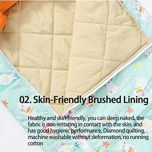 WENNEWU Sacs De Couchage pour Enfants, Sleepy Sack & Oreiller Panda pour Enfants, pour Enfants, Tout-Petits, GarçOns Et Filles - TêTe d'oreiller Douce – Image 4