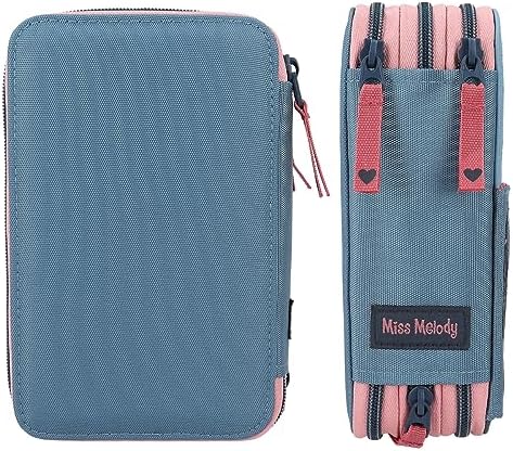 Depesche 12535 Miss Melody My Little Farm-Trousse 3 Crayons de Couleur, règle, Ciseaux, décorations en Broderie et Compartiment pour Cartes nominatives, Multicolore – Image 7