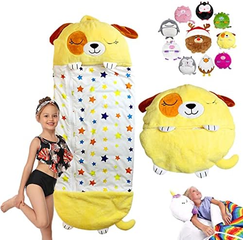 WENNEWU Sacs De Couchage pour Enfants, Sleepy Sack & Oreiller Panda pour Enfants, pour Enfants, Tout-Petits, GarçOns Et Filles - TêTe d'oreiller Douce
