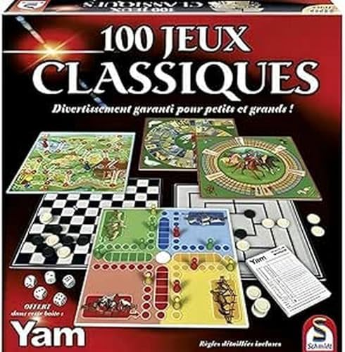 Schmidt - 88207 - Malette de Jeu - 100 Jeux Classiques