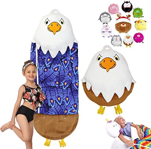 WENNEWU Sacs De Couchage pour Enfants, Sleepy Sack & Oreiller Panda pour Enfants, pour Enfants, Tout-Petits, GarçOns Et Filles - TêTe d'oreiller Douce – Image 16