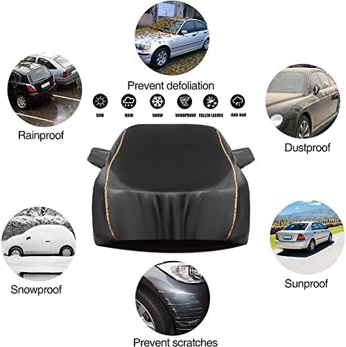 Bâche Voiture Exterieur Personnalisé pour Renault Clio 5 Housse de Voiture ImperméAble,Résistant à la Neige par Tous Les Temps, Coupe-Vent,Durable, et résistante aux Rayures – Image 3