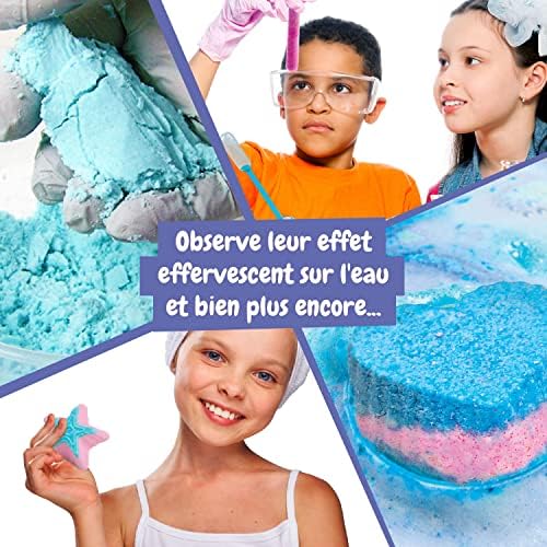 Science4you-Coffret Création Bombe de Bain Kits Éducatifs de Sciences avec 6 Expériences Scientifiques, Cadeau Enfants 6 7 8 9+ Ans – Image 6
