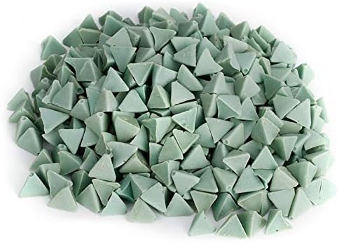 Matériau de polissage, outil abrasif de polissage du verre, pierre de jade pour le polissage des médias de meulage Tumbler Vibration Machine polisseuse accessoire abrasif
