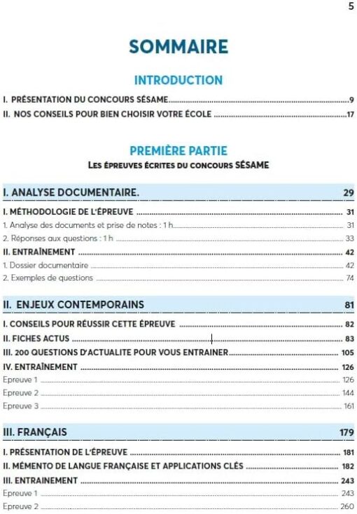 La bible du concours SESAME: 2024 – Image 5