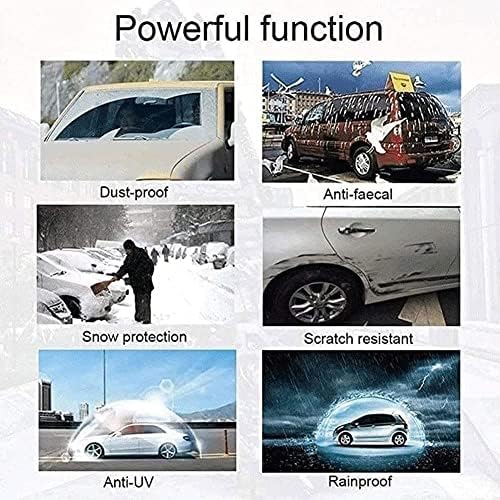 Bâche Voiture Exterieur Personnalisé pour Renault Clio 5 Housse de Voiture ImperméAble,Résistant à la Neige par Tous Les Temps, Coupe-Vent,Durable, et résistante aux Rayures – Image 6