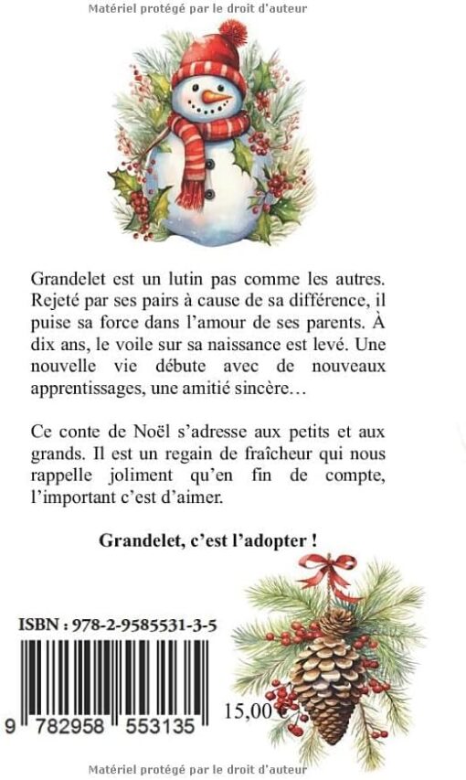 Grandelet: Contes de Noël - Récit Merveilleux - Roman dès 9 ans (01) – Image 2