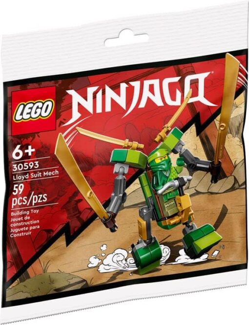 LEGO Ninjago 30593 Lloyd Suit Mech Lot de sacs en plastique – Image 2