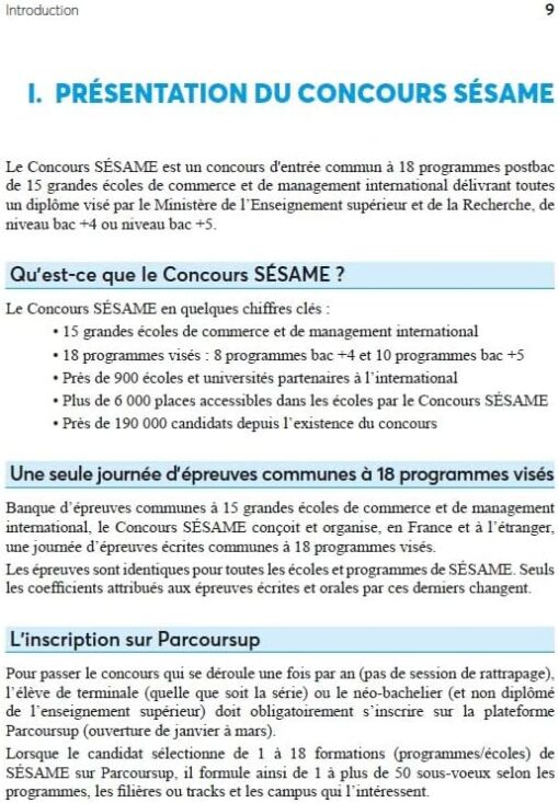 La bible du concours SESAME: 2024 – Image 7