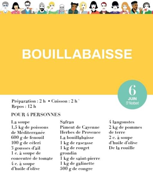 Calendrier 365 recettes préférées des Français - L'Année à Bloc – Image 4