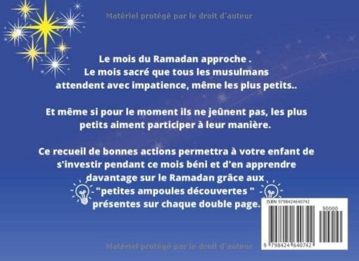 30 jours de Bonnes Actions pour le Ramadan des enfants+30 coloriages en cadeau: Islam pour enfant a partir de 6 ans | carnet pour apprendre avec une ... + un coloriage par jour| calendrier ramadan – Image 2