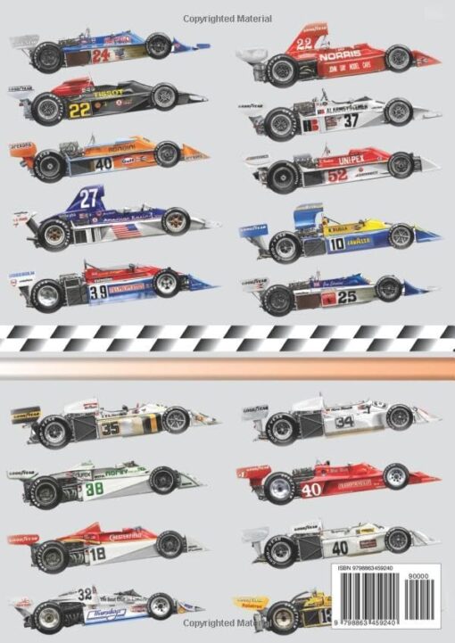 Formula One Grands Prix Story 1976 Season F1 World Championship: Relive the races, get excited with the starting grids cars teams rankings. The definitive picture book for F1 enthusiasts – Image 2