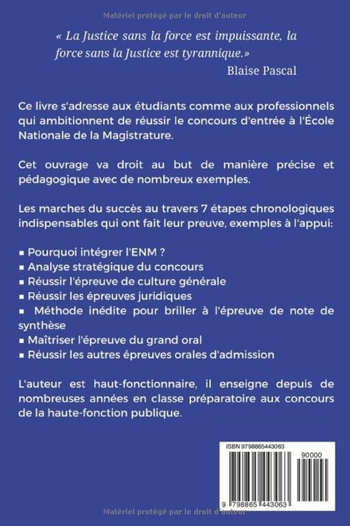 OBJECTIF ENM - COMMENT DEVENIR MAGISTRAT?: La méthode infaillible en 7 points pour réussir le concours – Image 2