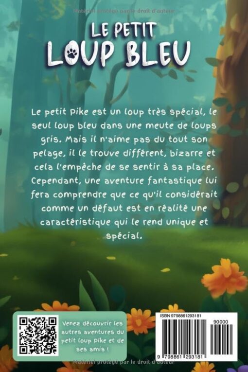 Le petit loup bleu: Un Livre Illustré pour enfants – Image 2