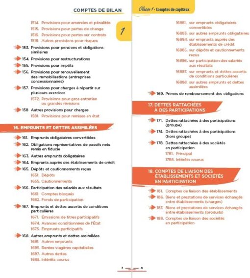 Plan comptable général 2024-2025: Liste intégrale des comptes – Image 5