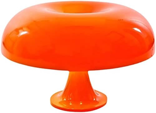 Spotaxe Lampe champignon orange, lampes de chevet à LED, durables, sûres et respectueuses l'environnement, pour la décoration intérieure, l'étude, vie, chambre, le cadeau, ampoule chaude incluse