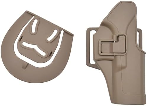 Gunyoo CQC Pistolet Holster Tactique Main Droite Dissimulation Ceinture Boucle De Ceinture et Pagaie Étui pour G17 18 19 22 23 31