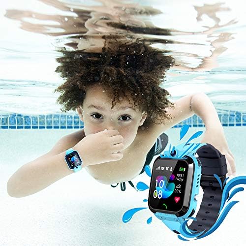 Vannico Montre connectée pour Enfants, IP67 étanche pour Enfants, LBS, Jeux, Appel, SOS, Appareil Photo, Chat Vocal, Mode de Classe, Smartwatch Enfants de 3 à 12 Ans – Image 5