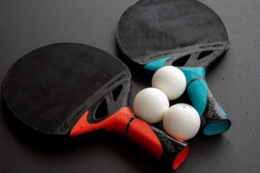 CORNILLEAU - Pack de 2X Raquettes de ping-Pong d'extérieur Ultra résistante - Tacteo Pack Duo – Image 2