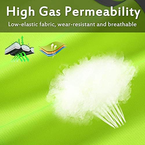 Nasharia Lot de 6 bandes réfléchissantes, bracelet réfléchissant, bande réfléchissante de sécurité, bande réfléchissante pour extérieur, jogging, cyclisme, course, équitation, enfants, fermeture – Image 4