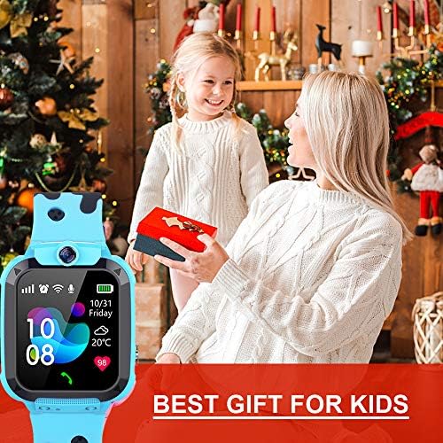 Vannico Montre connectée pour Enfants, IP67 étanche pour Enfants, LBS, Jeux, Appel, SOS, Appareil Photo, Chat Vocal, Mode de Classe, Smartwatch Enfants de 3 à 12 Ans – Image 7