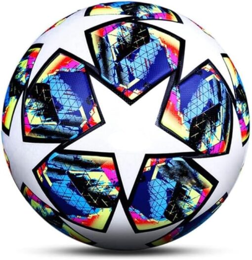 2024 Champions League Ball Ballon de Football Ligue des Champions Le Football Souvenir pour Les Amateurs de Football Cadeau Normal N°5