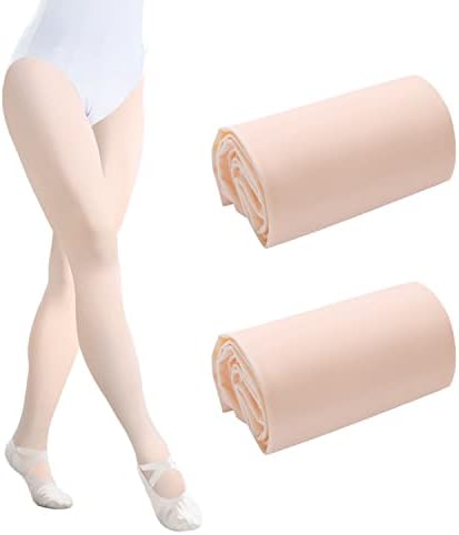 AIEX 2 Paires Collants de Ballet à Pieds, Legging Ballet Collants pour Filles Enfants Femmes Tout-Petits Étudiants Pratiquent