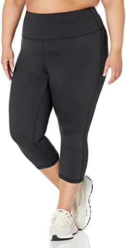 Amazon Essentials Legging de Sport Capri, Taille Haute, Effet Sculptant (grandes tailles disponibles) Femme – Image 5