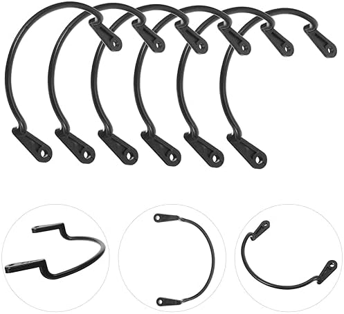 Sosoport 6 Pièces Support De Poche en Filet pour Billard Support De Poche pour Balle Tombante Support De Pochettes pour Table De Billard Fourniture De Billard Corbeille Plastique Boucle – Image 6