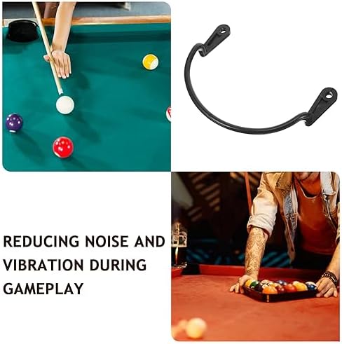 Sosoport 6 Pièces Support De Poche en Filet pour Billard Support De Poche pour Balle Tombante Support De Pochettes pour Table De Billard Fourniture De Billard Corbeille Plastique Boucle – Image 4