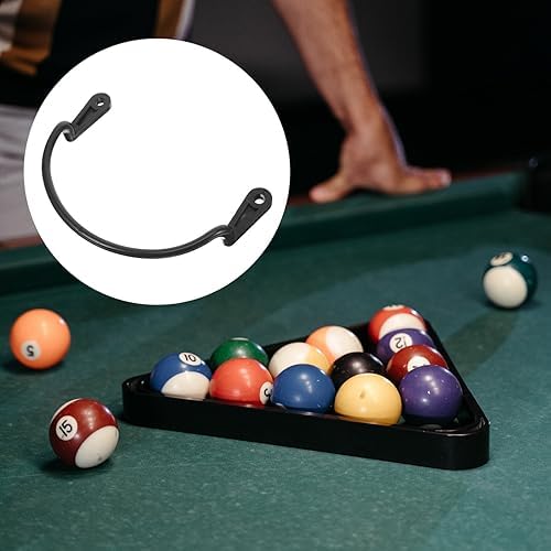 Sosoport 6 Pièces Support De Poche en Filet pour Billard Support De Poche pour Balle Tombante Support De Pochettes pour Table De Billard Fourniture De Billard Corbeille Plastique Boucle – Image 7