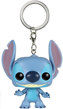 Funko Pocket Pop! Keychain: Disney - Stitch - Disney: Lilo & Stitch - Mini-figurine en Vinyle à Collectionner Porte-clés Fantaisie - Cadeau de Noël - Idée de Cadeau - Produits Officiels